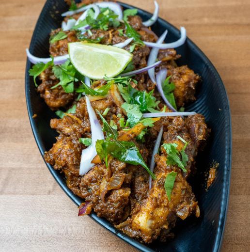 Karivepaku Chicken Fry.