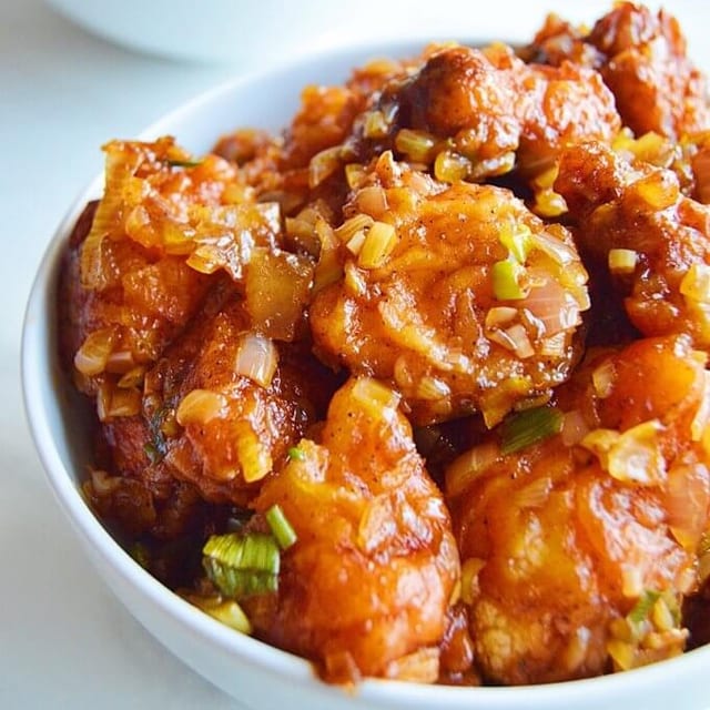 Honey Garlic Cauliflower.