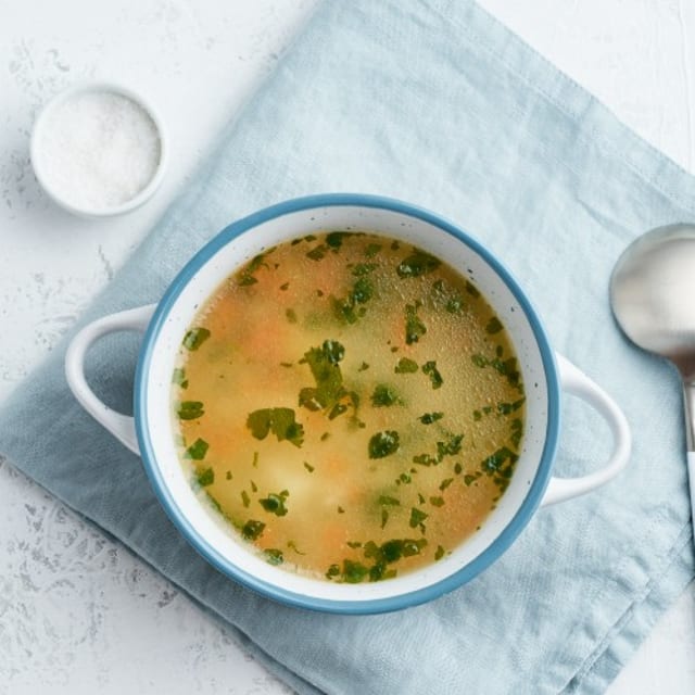 Lemon & Coriander Soup.
