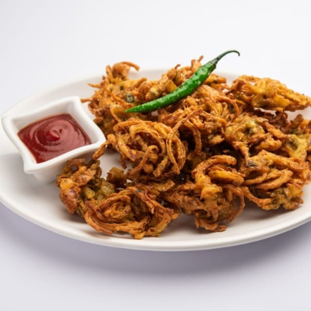 Onion Pakora.