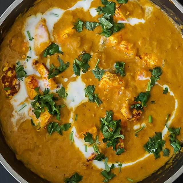 Cheese Butter Masala.
