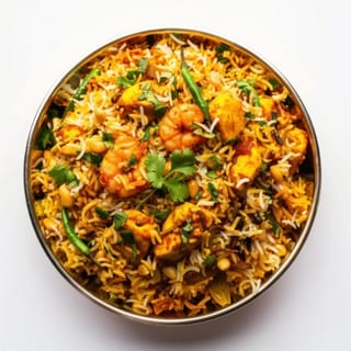 Egg Tawa Biryani