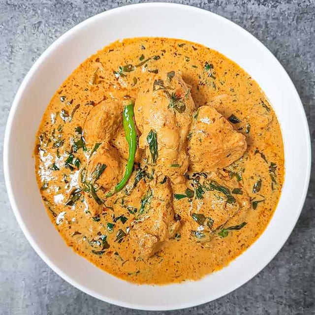 Methi Chicken.