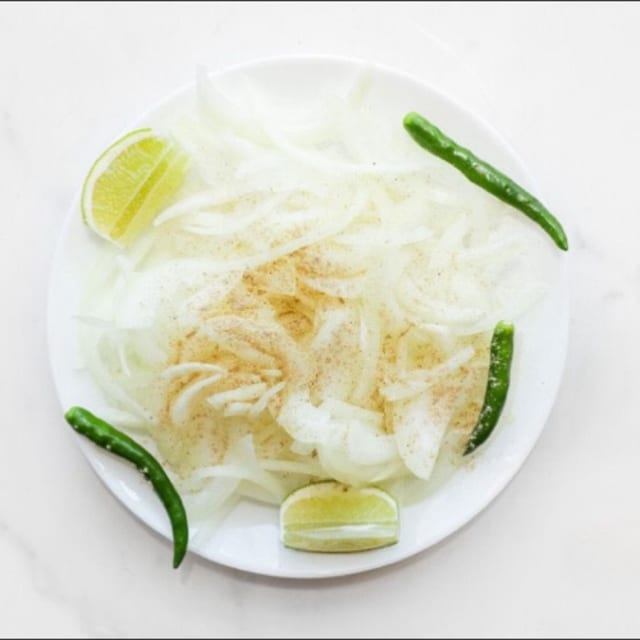 Onion/Chilly/Lemon.