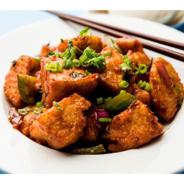 Chicken Manchurian.